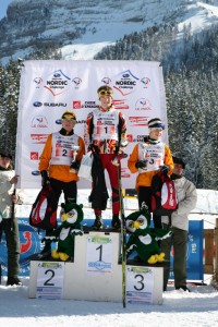 N°1 podium france ski de fond